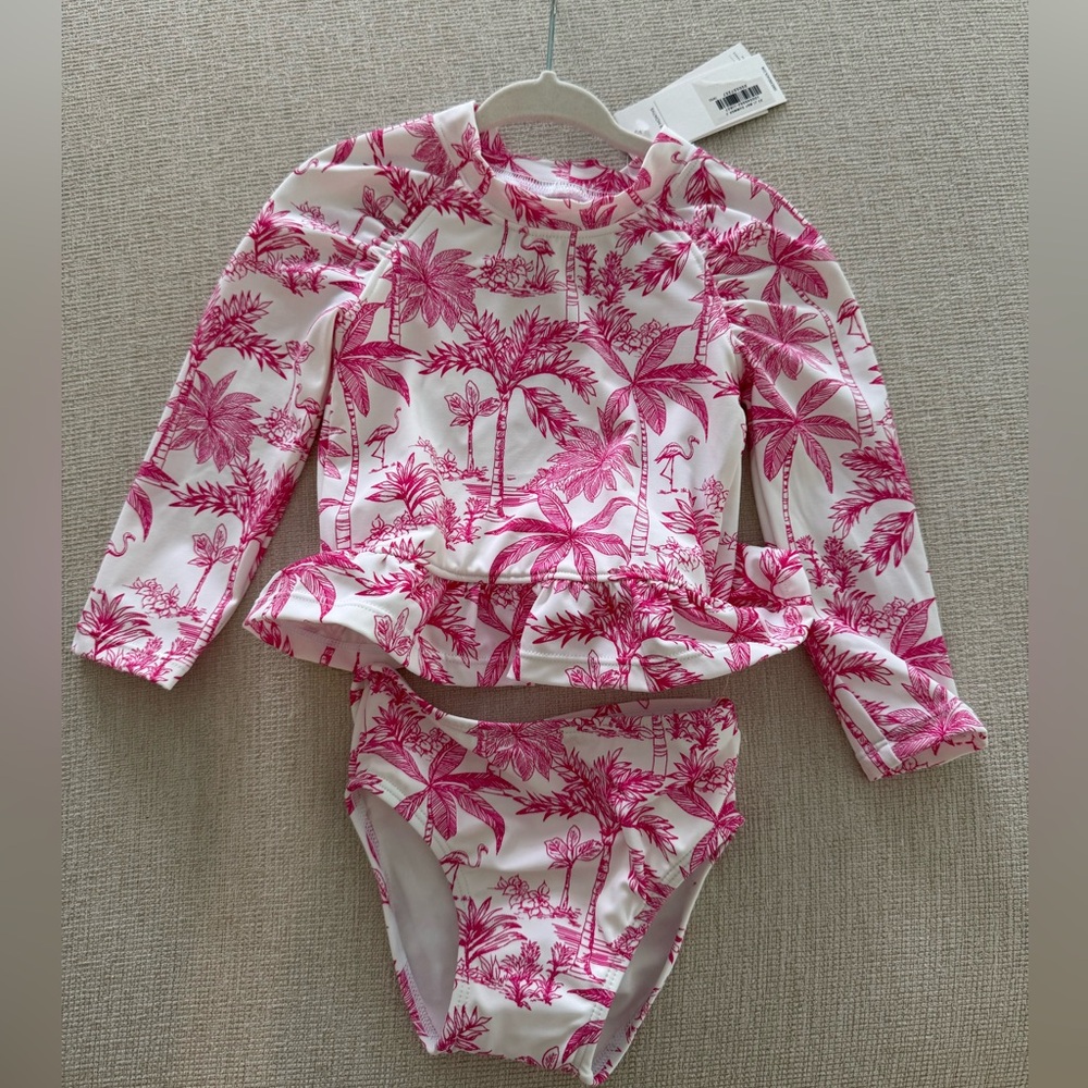 Janie and Jack 2 piece toddler swimsuit